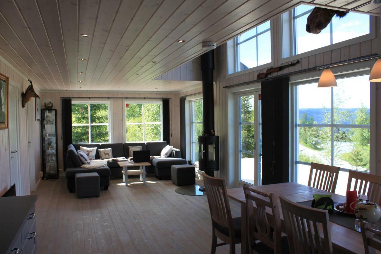 Luxury Mountain Villa Strandlykkja Exterior photo
