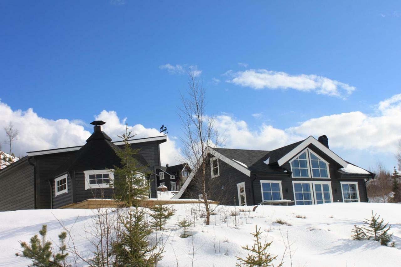 Luxury Mountain Villa Strandlykkja Exterior photo